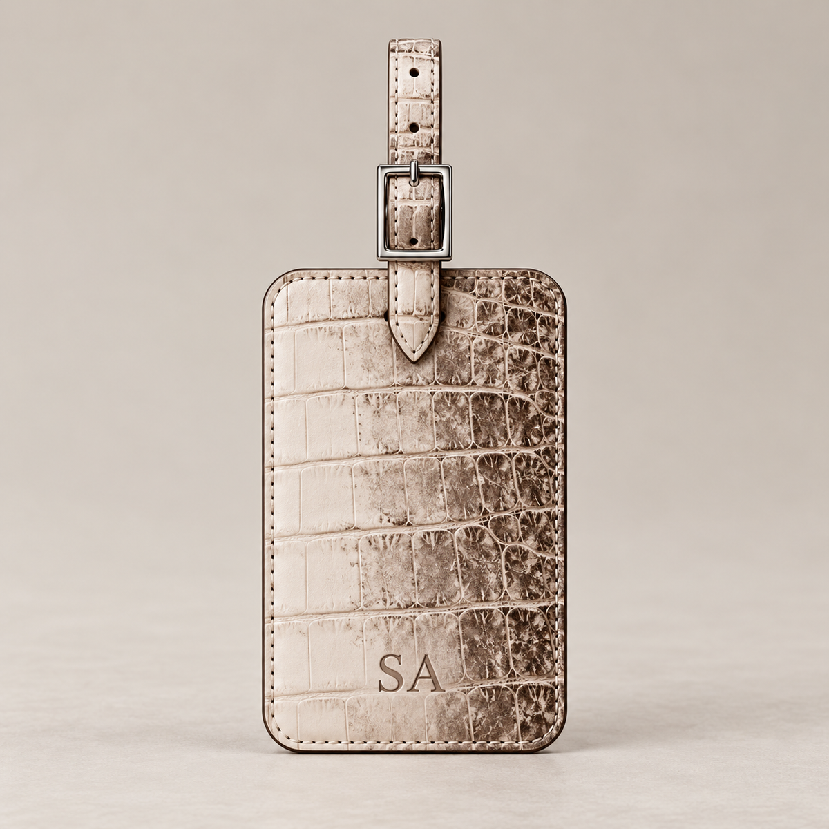 Crocodile Luggage Tag